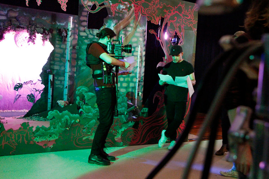 Behind the scenes of Return to Fable Grove